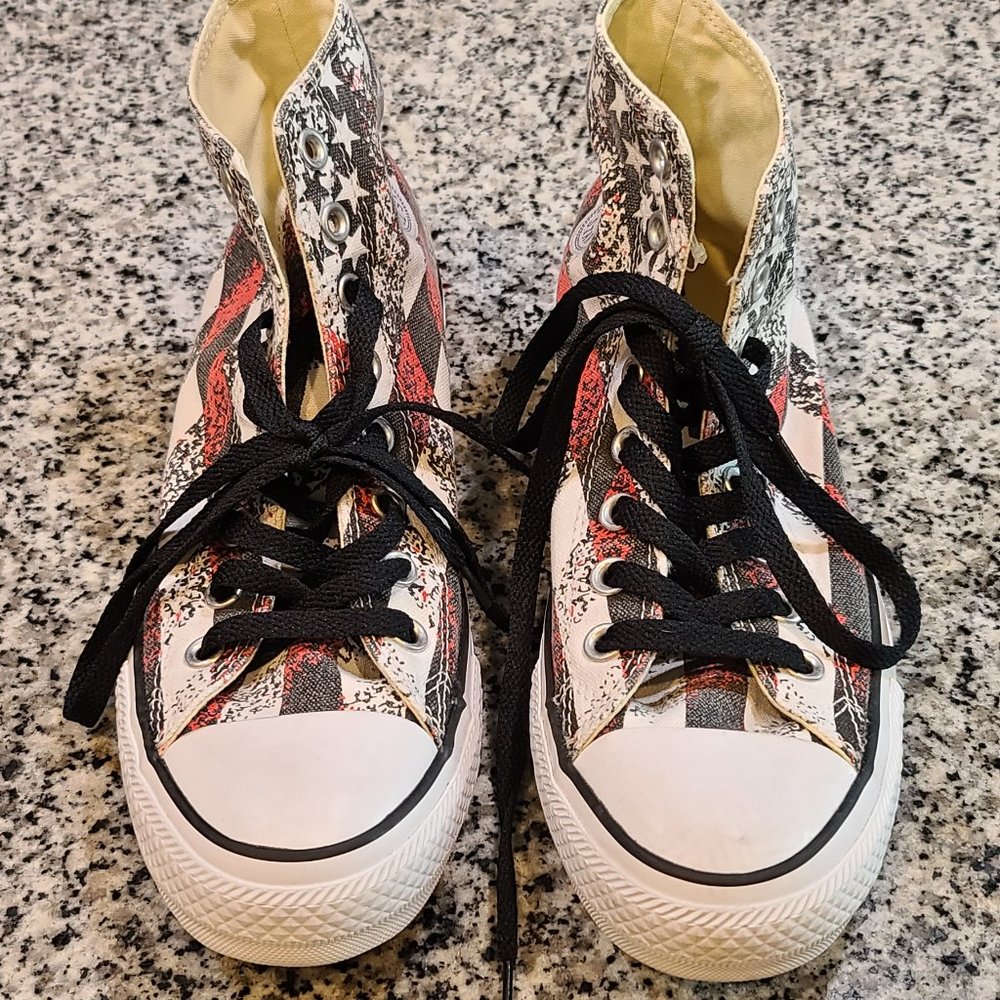 BNWB Converse American Flag High Tops  M7 / W9